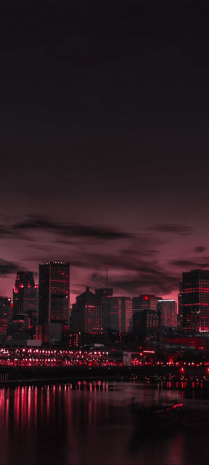 Night City Aesthetic — iPhone 14 Plus Hình nền
