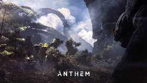 Hình nền chất lượng HD tuyệt đẹp về pháo đài trong trò chơi điện tử Anthem — Studio Display Hình nền