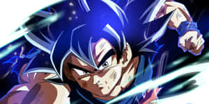 Hình ảnh Goku Tự Tại Cực Ý — Goku siêu bản năng GIF Hình nền