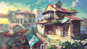 Hình nền Anime Landscape — Anime phong cảnh Hình nền