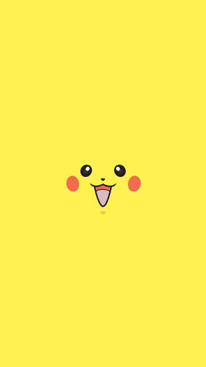 Khuôn Mặt Pikachu Iphone 6 — iPhone 6 Hình nền