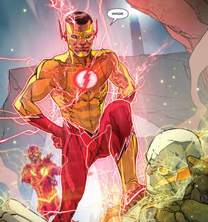 Hình nền Kid Flash Speedster — Galaxy Z Flip7 FE Hình nền