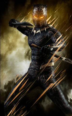 Hình nền Killmonger Đôi Mắt Lửa — Galaxy Tab S11 Hình nền