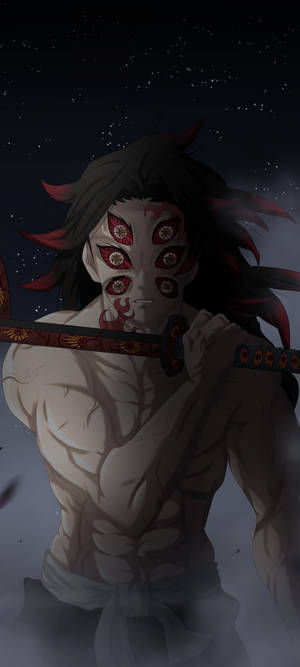 Demon Slayer Kokushibo — POCO M7 Hình nền