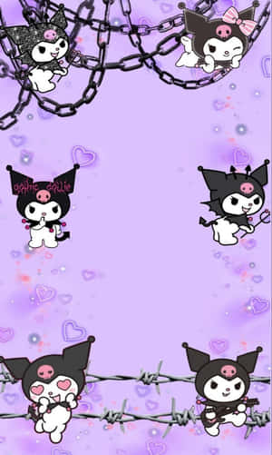 Kuromi Iphone — Sanrio GIF Hình nền