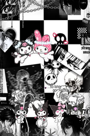 Kuromi Và Dark Yagami Phong Cách Alt