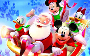 Kỷ niệm phép màu Disney trong Giáng sinh này — Thiên thần Giáng sinh Hình nền