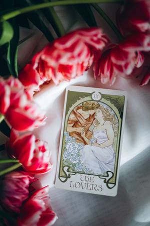 Lá Bài Tarot The Lovers — Xiaomi Pad 7S Pro 12.5 Hình nền