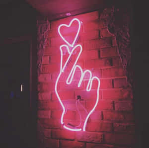 Hình nền phong cách neon hồng — Neon hồng aesthetic Hình nền