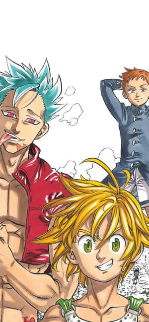 Seven Deadly Sins Iphone — iPhone 12 Pro Hình nền