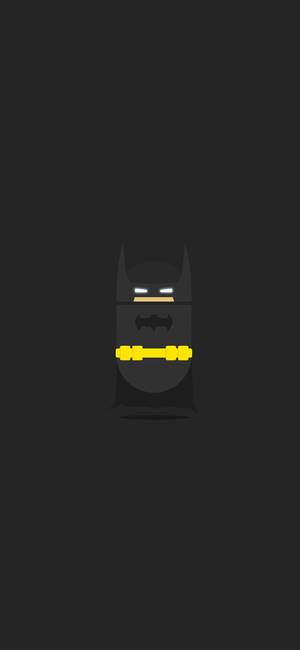 Batman In Minimal Dark Iphone — Galaxy S24 FE Hình nền
