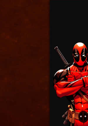 Black Deadpool — IQOO Pad5 Hình nền