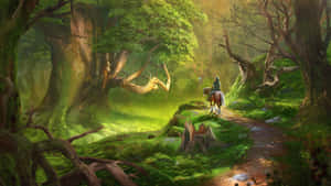 Link, anh hùng dũng cảm của thời gian trong Huyền thoại Zelda — Huyền thoại zelda GIF Hình nền
