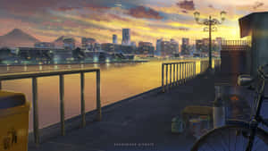 Lo Fi Anime Chill — Anime phong cảnh Hình nền