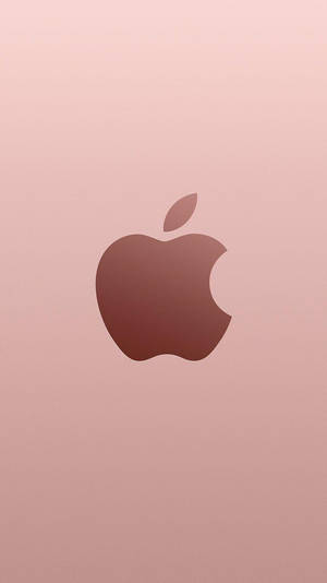 Logo Apple Hồng Vàng iPhone SE — iPhone Se Hình nền