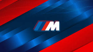 Logo BMW M màu xanh đỏ bóng bẩy — Bmw Hình nền