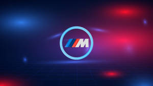 Logo BMW M với Ánh Sáng Xanh Đỏ — Bmw Hình nền