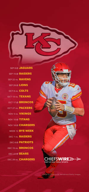 Kansas City Chiefs Ngầu — iPhone 13 Pro Max Hình nền