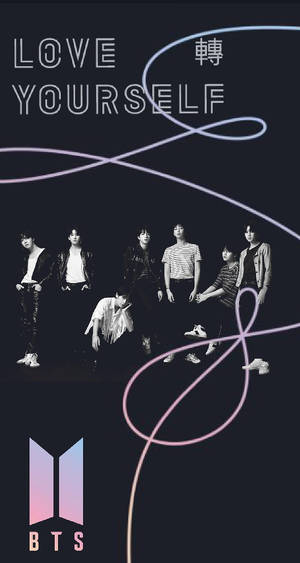 Hình nền Logo BTS Love Yourself