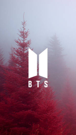hình nền logo BTS phong cách thẩm mỹ — Logo bts GIF Hình nền