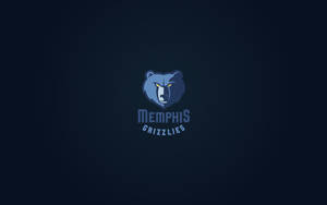 Hình nền Logo chính thức của đội bóng rổ Memphis Grizzlies — Độ tương phản thấp Hình nền