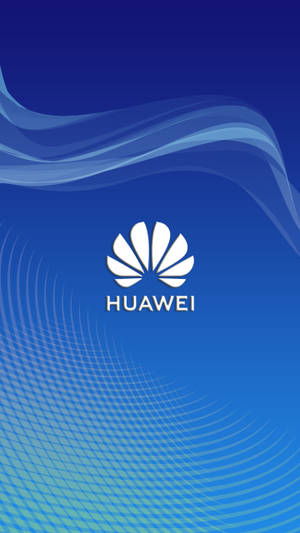 Hình nền di động Logo Huawei Xanh — Huawei Hình nền