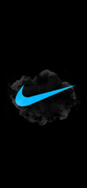 Blue Nike Logo — iPhone 16 Pro Max Hình nền
