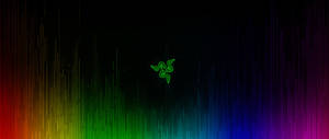 Hình nền Logo Razer Màu Xanh Lục.