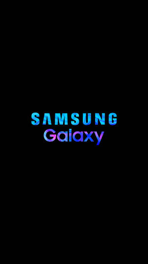 Logo Samsung Galaxy xanh dương và tím — Galaxy phone Hình nền