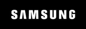 Logo Samsung nền đen