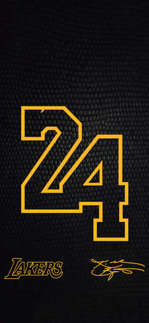 Kobe Bryant 24 Logo — Galaxy A16 Hình nền