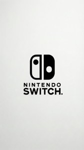 Thiết kế tối giản sạch sẽ với logo Nintendo Switch. — iPhone 6 Hình nền