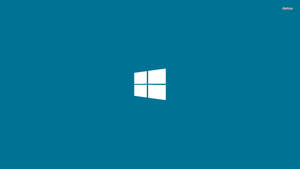 Hình nền logo Windows đơn giản ở trung tâm