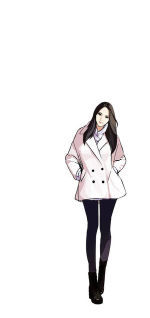 Hình nền Lookism Crystal Trong Áo Khoác — iPhone 11 Pro Max Hình nền
