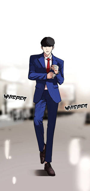 Hình nền Lookism Daniel Park trong vest — iPhone 12 Pro Hình nền