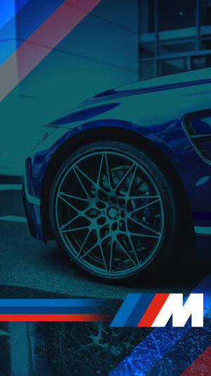 Lốp Xe Màu Xanh Có Logo BMW M — Bmw Hình nền