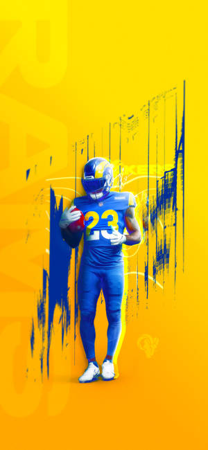 Hình nền Los Angeles Rams 23 — iPhone 14 Hình nền