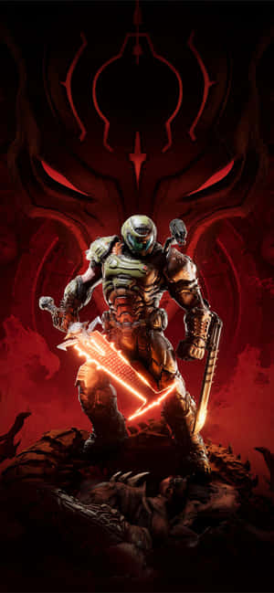Doom Eternal Iphone — Samsung Galaxy S20 Hình nền