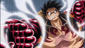 Hình nền Luffy Gear 4 biến dạng khuôn mặt — Luffy gear 4 Hình nền