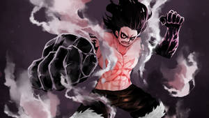 Hình nền Luffy Gear 4 Dạng Tối — Luffy gear 4 Hình nền