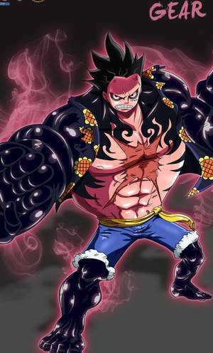 Hình nền Luffy Gear 4 Hơi Nước — Luffy gear 4 Hình nền