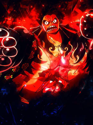 Hình nền Luffy Gear 4 Lửa — Luffy gear 4 Hình nền