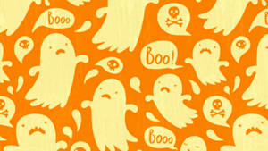 Ma Halloween Dễ Thương — Dễ thương phong cách halloween Hình nền
