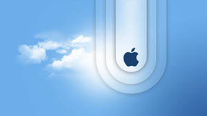 Macbook Air Logo In Clouds — MacBook Air Hình nền
