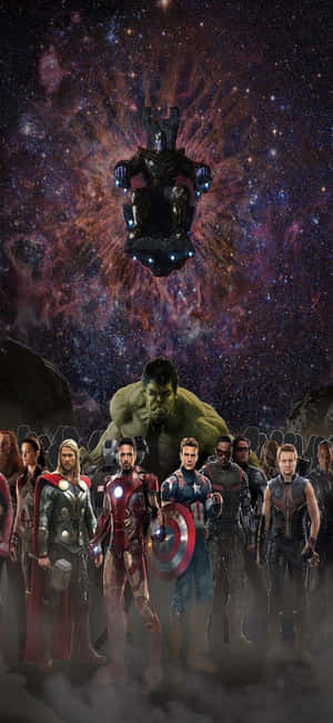iPhone Xs Nền Avengers Marvel — Redmi Note 14S Hình nền