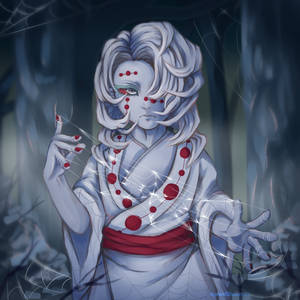 Hình nền Mạng Nhện Rui Demon Slayer