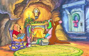 Mang Phép Màu Mùa Lễ Hội Về Nhà Với Truyền Thống Giáng Sinh Disney — Thiên thần Giáng sinh Hình nền