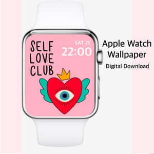 Mặt đồng hồ Apple Watch dễ thương hình trái tim