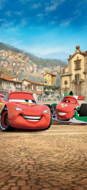 Iphone X Cars Background — Galaxy A56 Hình nền