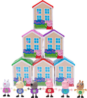 Hình Ảnh Gia Đình Peppa Pig — Galaxy Z Flip 8 Hình nền